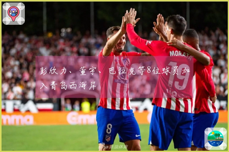 彭欣力、董宇、巴拉克等8位球员加入青岛西海岸