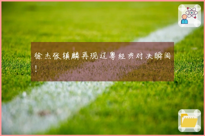 徐杰张镇麟再现辽粤经典对决瞬间！